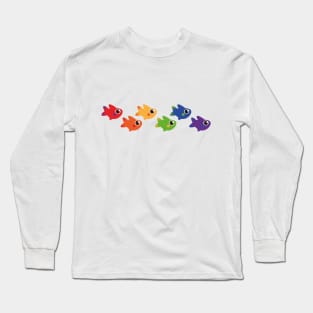 Color Fishes Long Sleeve T-Shirt